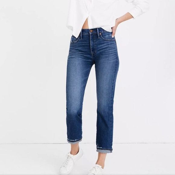 Madewell classic, straight leg jeans - Picture 12 of 12
